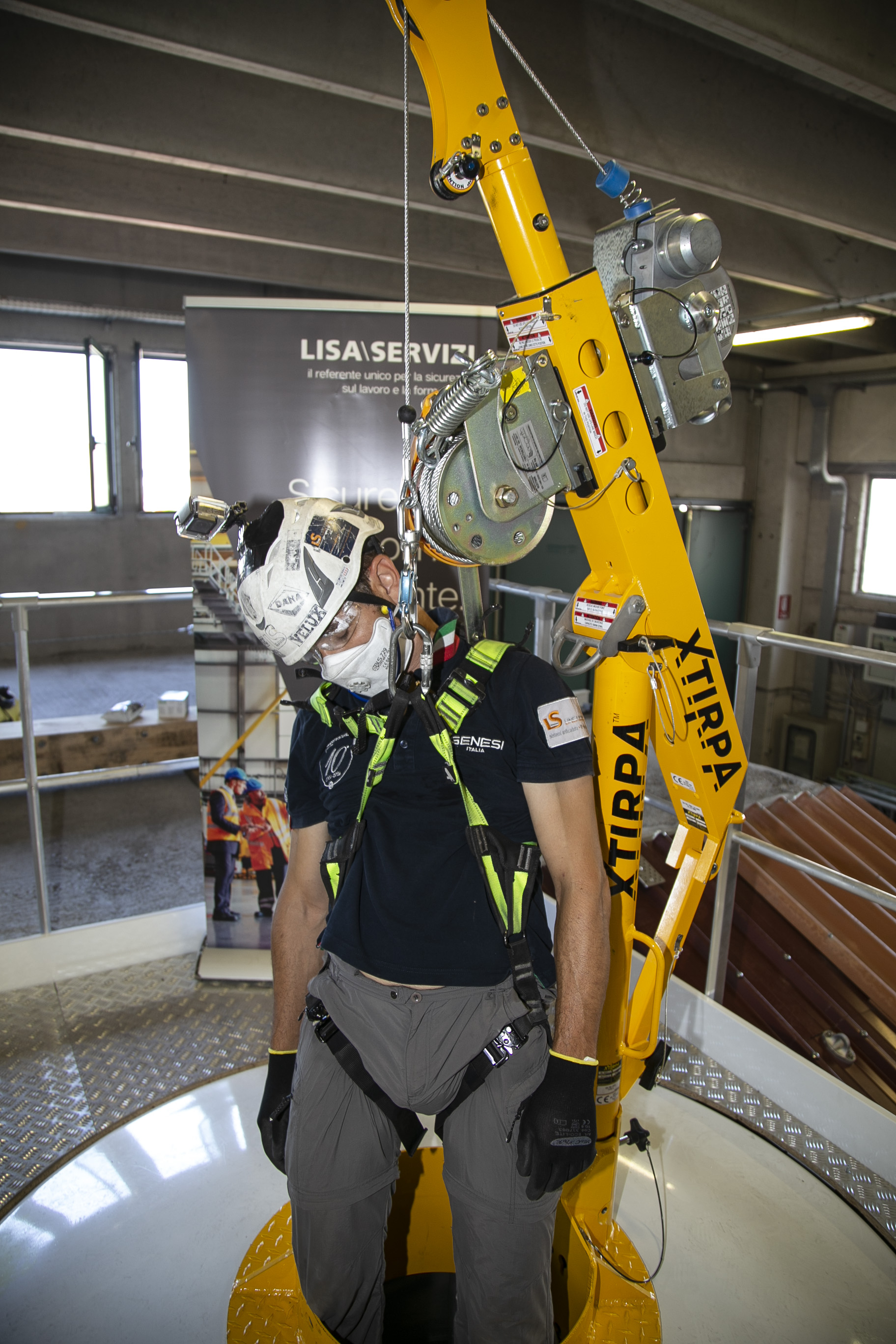 Nuovo campo prove spazi confinati Lisa Servizi