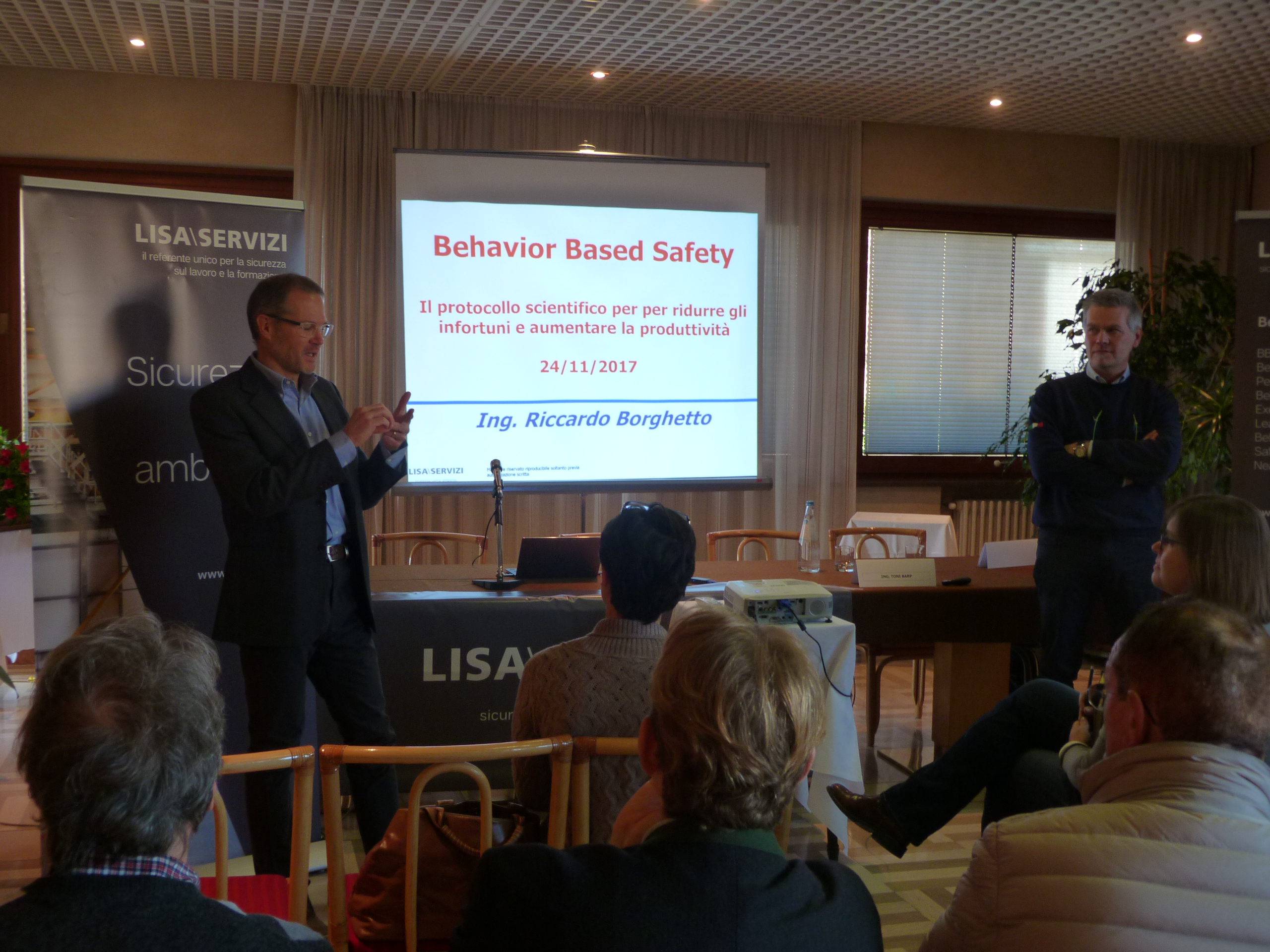 Seminario Behavior Based Safety Lisa Servizi DIAB SPA Seminario Behavior Based Safety Lisa Servizi DIAB SPA