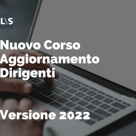 Nuovo Corso di Aggiornamento Dirigenti - Versione 2022