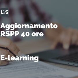 Aggiornamento RSPP e-learning 40 ore