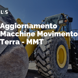 Aggiornamento Macchine Movimento Terra - MMT