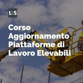 Aggiornamento Piattaforme Lavoro Elevabili
