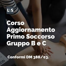 Corso Aggiornamento Primo Soccorso Gruppo B e C