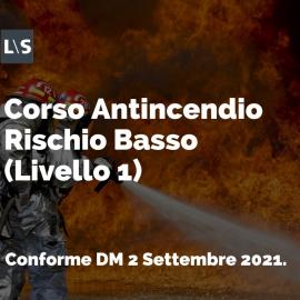 Corso antincendio rischio basso (livello 1)