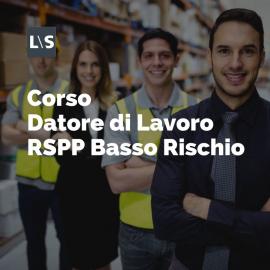 Corso Datore di Lavoro RSPP basso rischio 