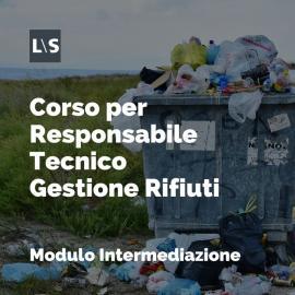 Corso Per Responsabili Tecnici, Modulo Intermediazione - Intensivo