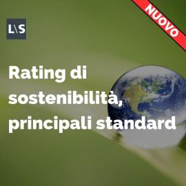 Rating di sostenibilità principali standard