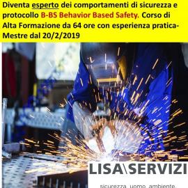 Corso di Alta Formazione in Behavior-Based Safety (B-BS) Corso di Alta Formazione in Behavior-Based Safety (B-BS)