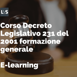 Decreto Legislativo 231 del 2001 formazione generale