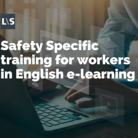 Safety Specific training for workers in English e-learning