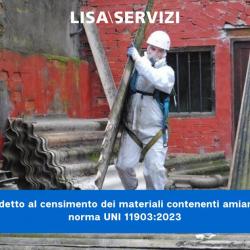 Addetto al censimento dei materiali contenenti amianto: la norma UNI 11903:2023