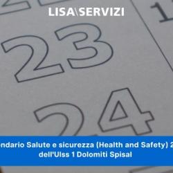 Calendario Salute e la sicurezza  (Health and Safety) 2023 