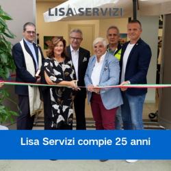 Lisa Servizi compie 25 anni