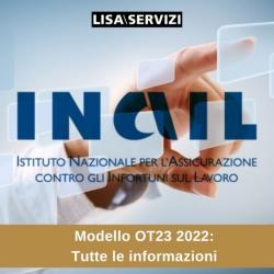 Modello OT23 2022: Tutte le informazioni