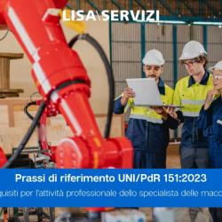 Prassi di riferimento UNI/PdR 151:2023