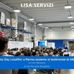 Safety Day Lesaffre a Parma assieme ai testimonial di ANMIL