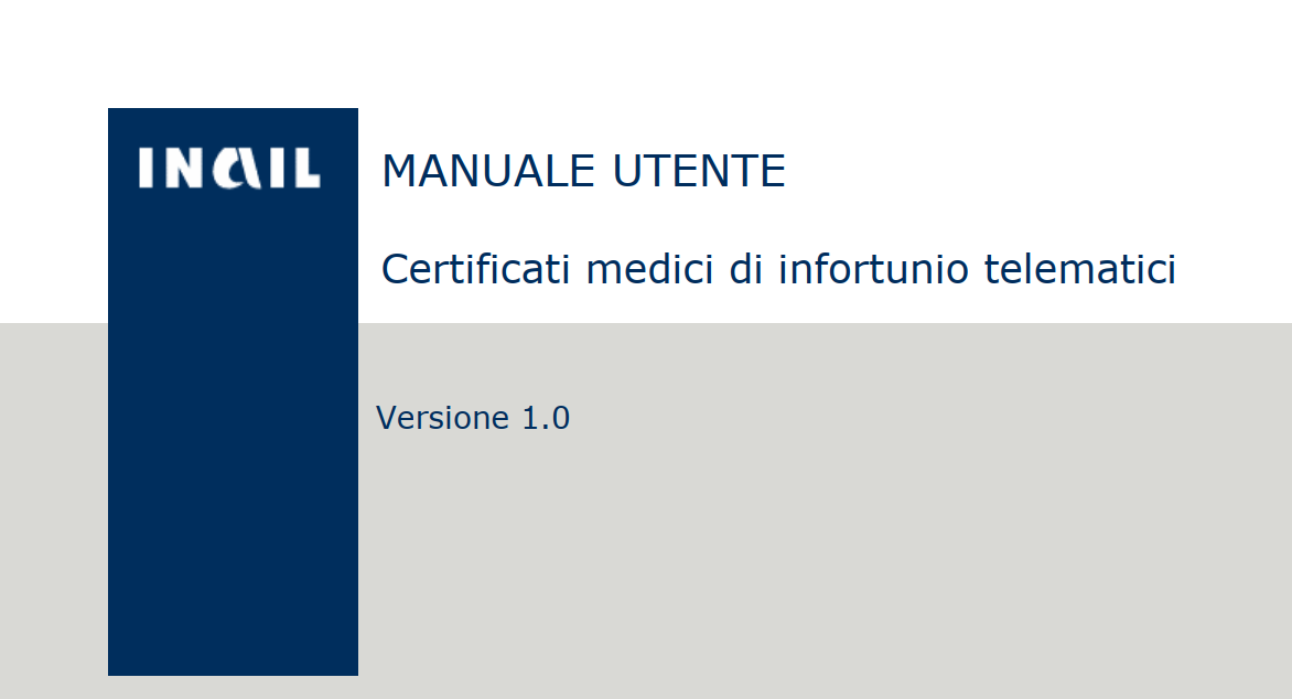 Nuovo applicativo per certificato di infortunio INAIL