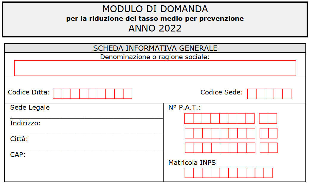 Copertina Modello OT23 per il 2022