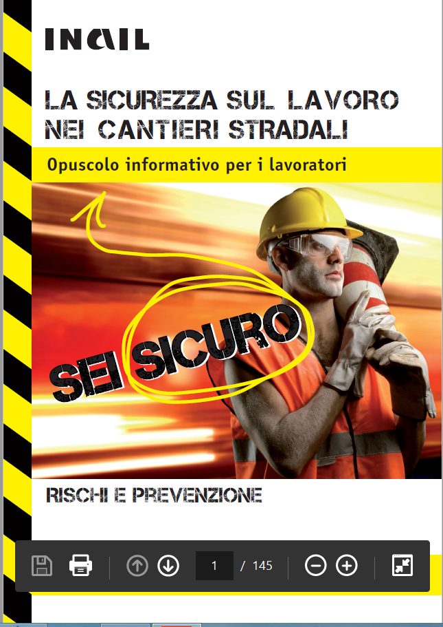 Manuale operativo Inail cantieri stradali