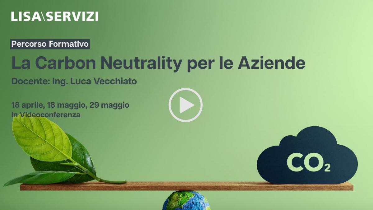 la carbon neutrality per le aziende 