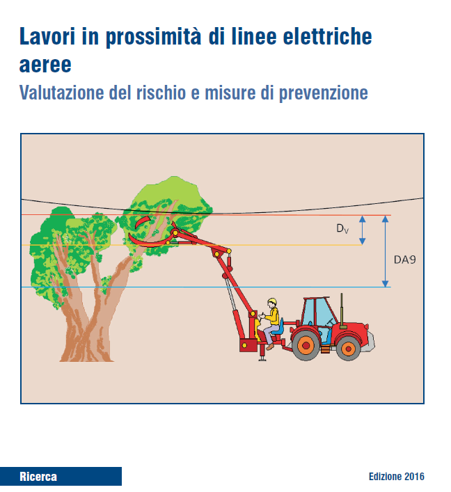 lavori in prossimità di linee elettriche aeree