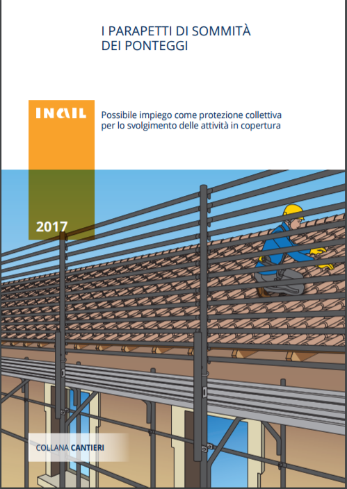 Inail: i parapetti di sommità dei ponteggi