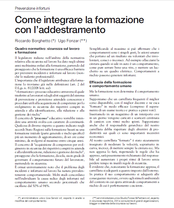 articolo-isl-formazione-e-addestramento-scritto-da-borghetto-e-fonzar