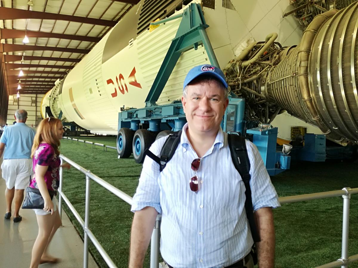 ing. Borghetto allo Space center della Nasa a Houston