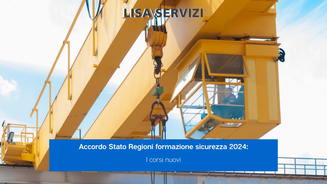 I nuovi corsi formazione sicurezza sul lavoro