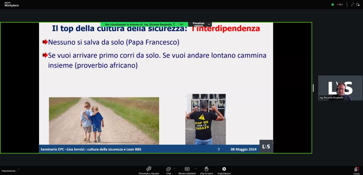 Metodologie efficaci per costruire la cultura della sicurezza di una organizzazione e ottenere l’interdipendenza